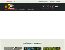 Tablet Screenshot of majorminimoteur.com